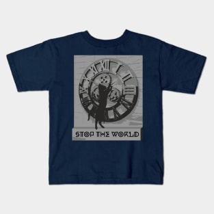 Stop The World T-shirt Kids T-Shirt